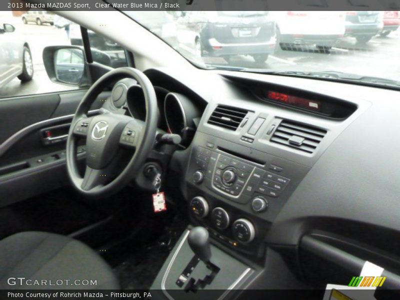 Dashboard of 2013 MAZDA5 Sport