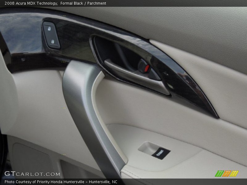 Formal Black / Parchment 2008 Acura MDX Technology