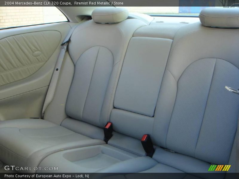 Firemist Red Metallic / Stone 2004 Mercedes-Benz CLK 320 Coupe