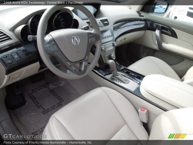 Formal Black / Parchment 2008 Acura MDX Technology