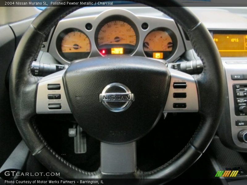 Polished Pewter Metallic / Charcoal 2004 Nissan Murano SL