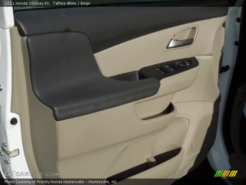 Taffeta White / Beige 2011 Honda Odyssey EX