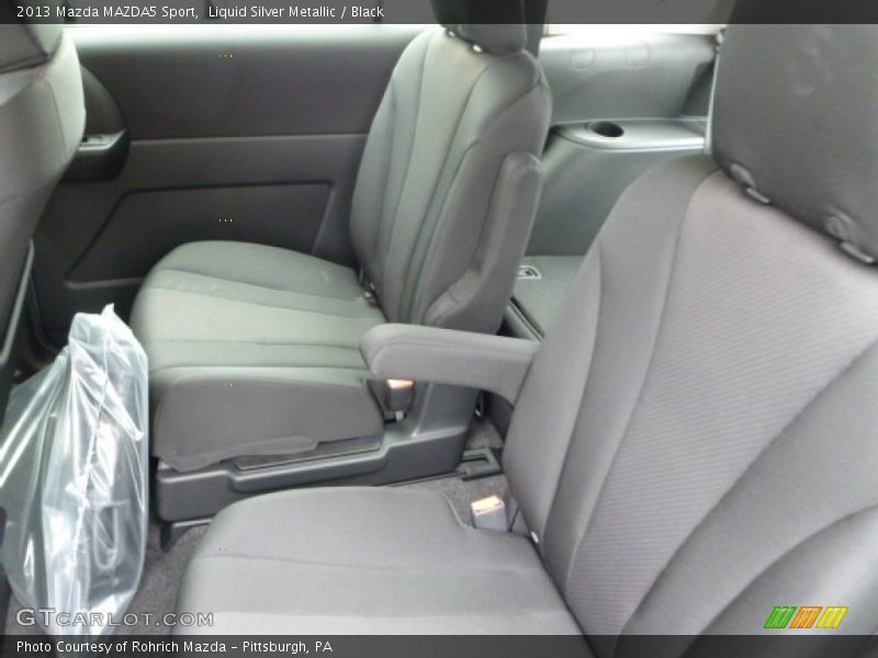 Rear Seat of 2013 MAZDA5 Sport