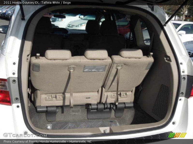 Taffeta White / Beige 2011 Honda Odyssey EX