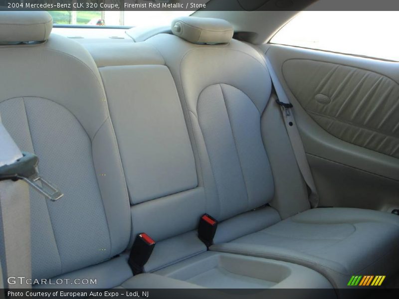 Firemist Red Metallic / Stone 2004 Mercedes-Benz CLK 320 Coupe