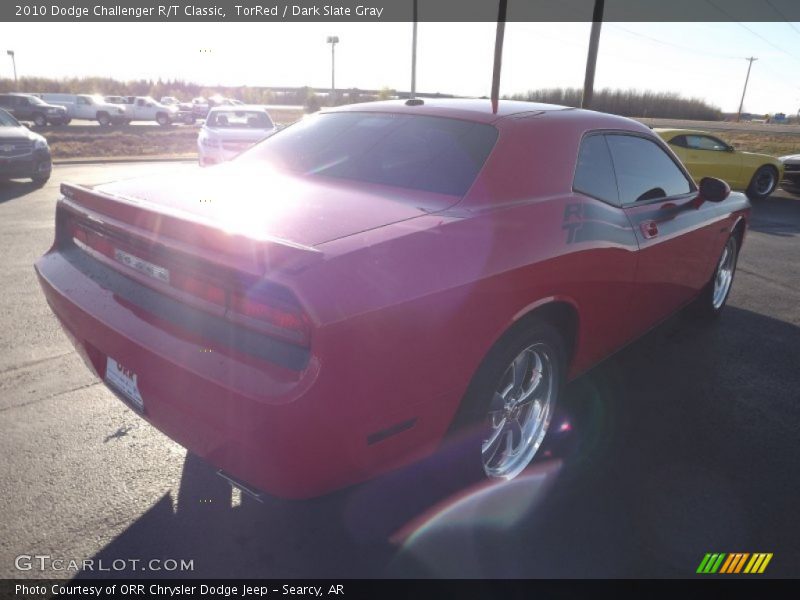 TorRed / Dark Slate Gray 2010 Dodge Challenger R/T Classic