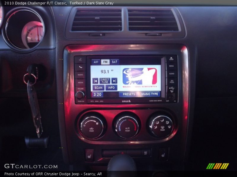 TorRed / Dark Slate Gray 2010 Dodge Challenger R/T Classic