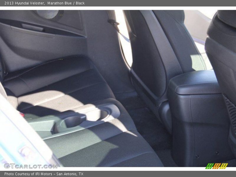 Marathon Blue / Black 2013 Hyundai Veloster