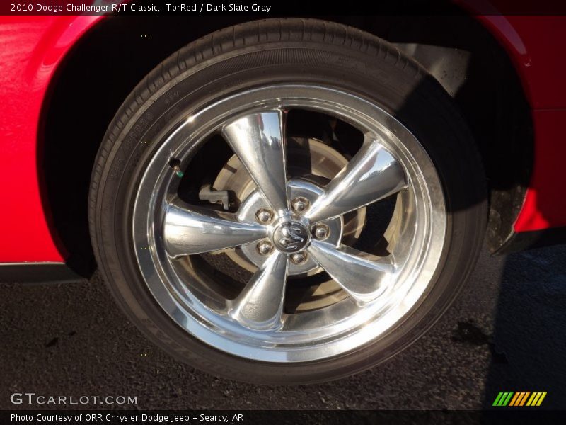 TorRed / Dark Slate Gray 2010 Dodge Challenger R/T Classic