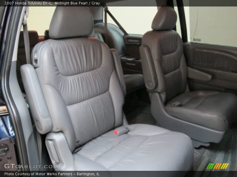 Midnight Blue Pearl / Gray 2007 Honda Odyssey EX-L