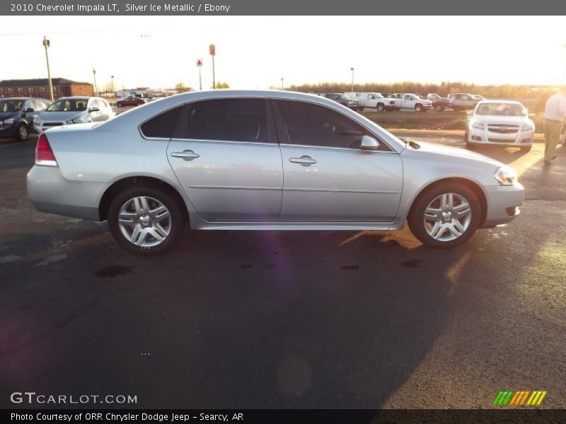 Silver Ice Metallic / Ebony 2010 Chevrolet Impala LT