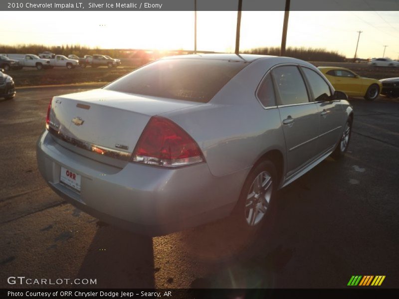 Silver Ice Metallic / Ebony 2010 Chevrolet Impala LT