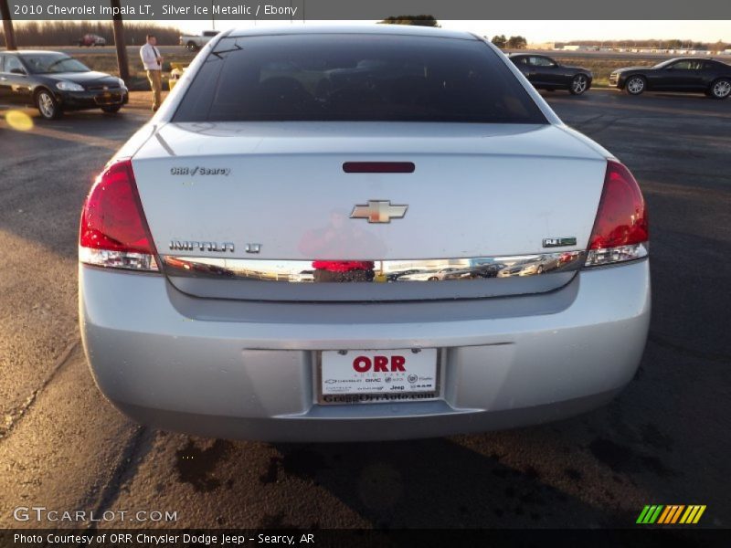Silver Ice Metallic / Ebony 2010 Chevrolet Impala LT