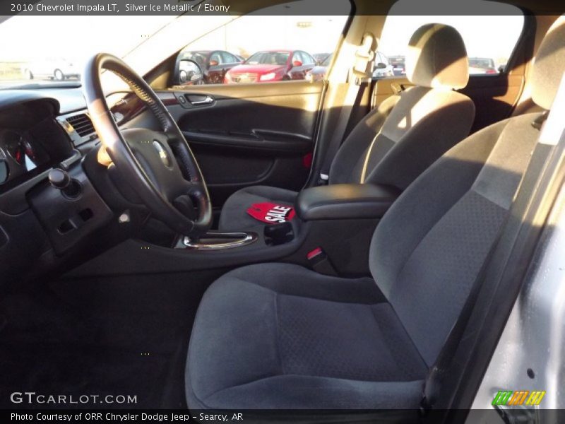 Silver Ice Metallic / Ebony 2010 Chevrolet Impala LT