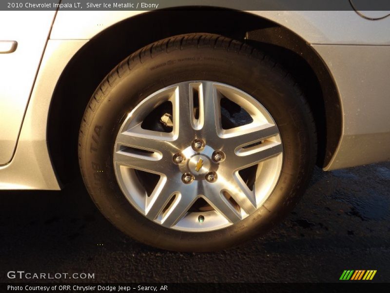 Silver Ice Metallic / Ebony 2010 Chevrolet Impala LT