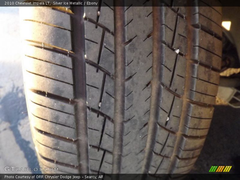 Silver Ice Metallic / Ebony 2010 Chevrolet Impala LT