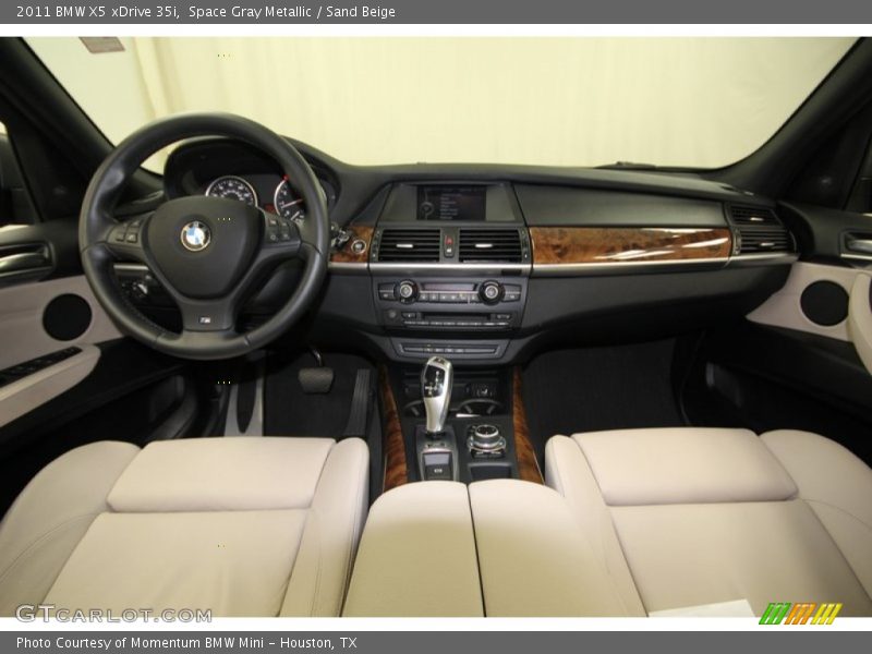 Space Gray Metallic / Sand Beige 2011 BMW X5 xDrive 35i