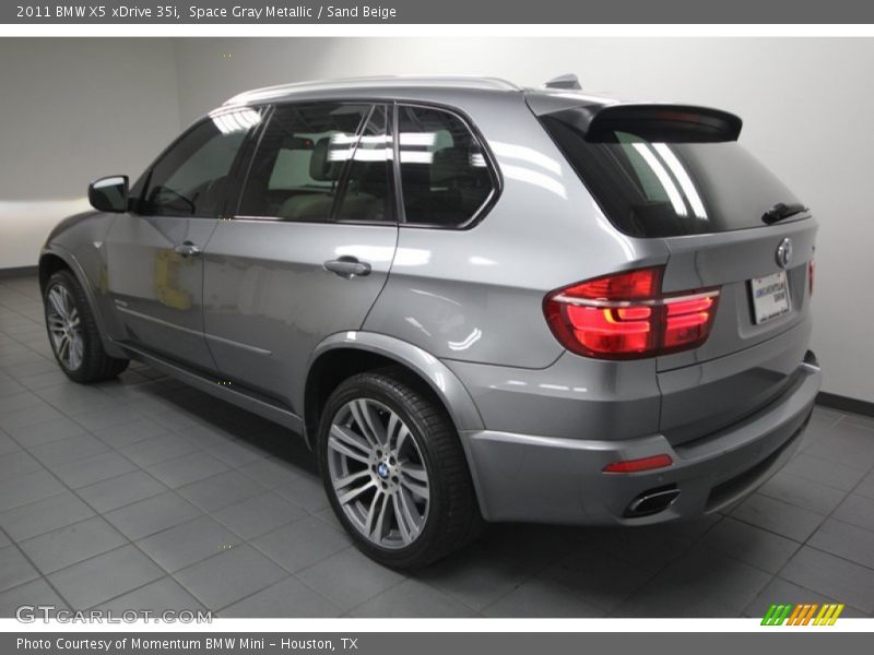 Space Gray Metallic / Sand Beige 2011 BMW X5 xDrive 35i