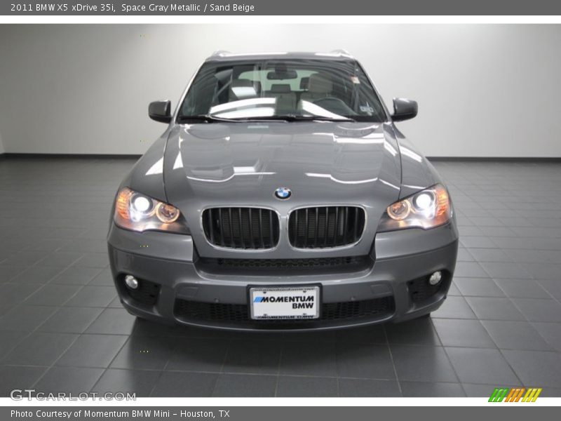 Space Gray Metallic / Sand Beige 2011 BMW X5 xDrive 35i