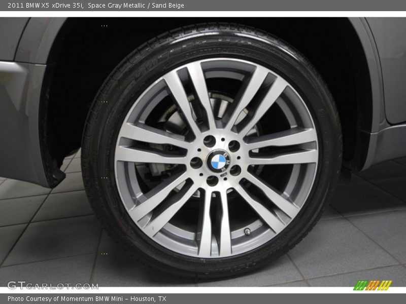 Space Gray Metallic / Sand Beige 2011 BMW X5 xDrive 35i