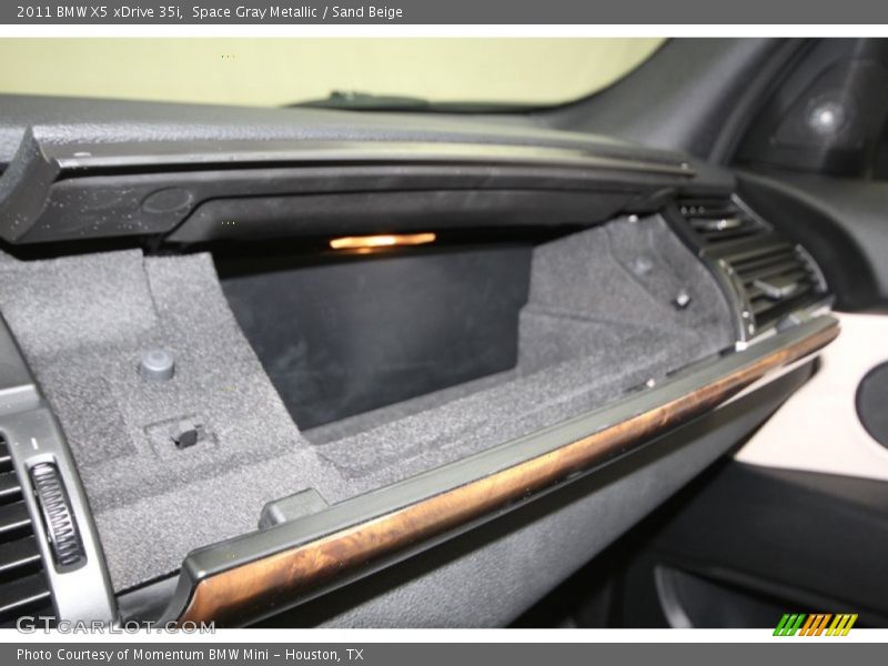 Space Gray Metallic / Sand Beige 2011 BMW X5 xDrive 35i