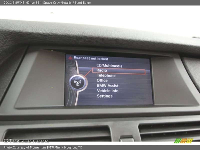 Space Gray Metallic / Sand Beige 2011 BMW X5 xDrive 35i