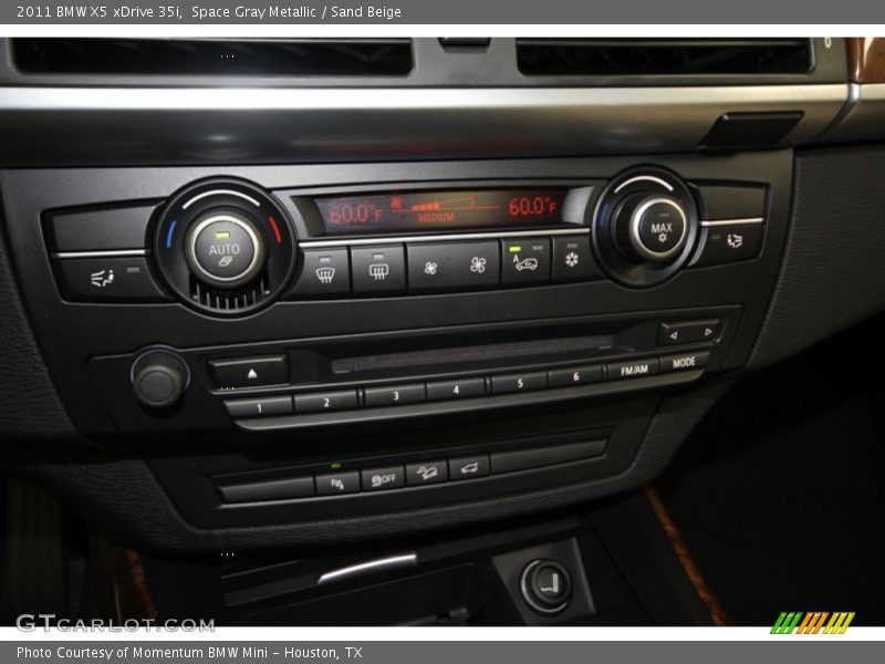 Space Gray Metallic / Sand Beige 2011 BMW X5 xDrive 35i