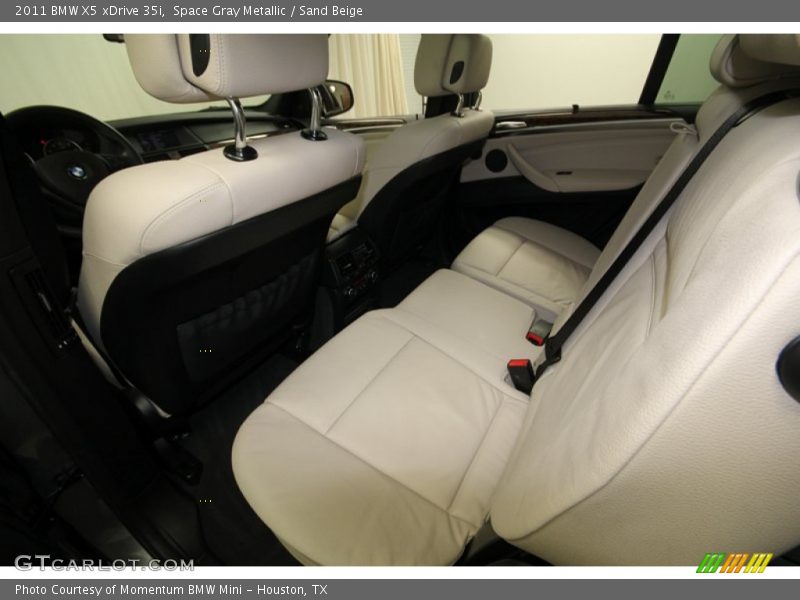 Space Gray Metallic / Sand Beige 2011 BMW X5 xDrive 35i