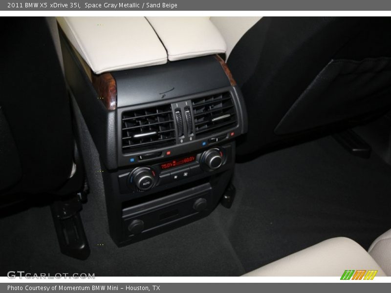 Space Gray Metallic / Sand Beige 2011 BMW X5 xDrive 35i