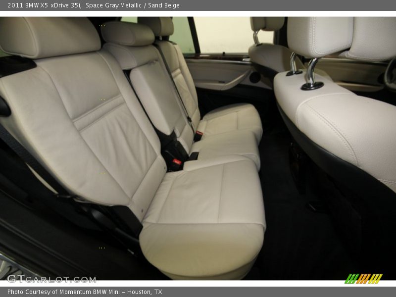 Space Gray Metallic / Sand Beige 2011 BMW X5 xDrive 35i