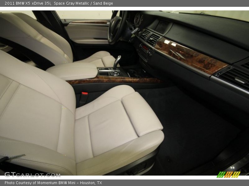 Space Gray Metallic / Sand Beige 2011 BMW X5 xDrive 35i