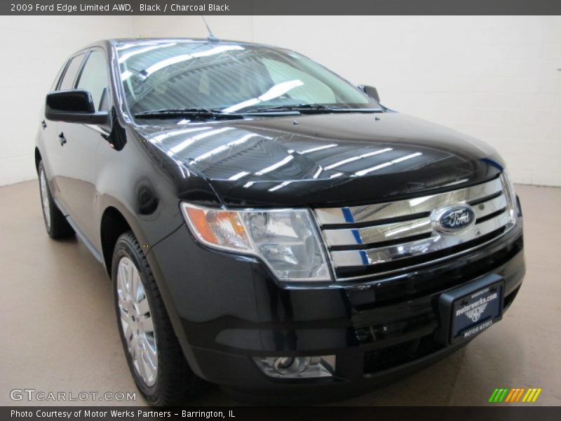 Black / Charcoal Black 2009 Ford Edge Limited AWD