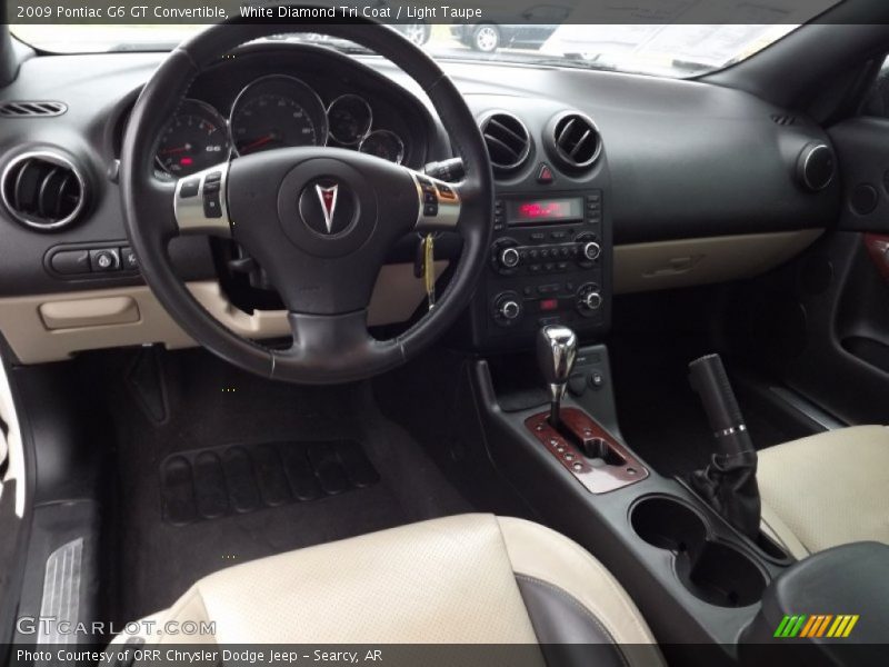 Light Taupe Interior - 2009 G6 GT Convertible 