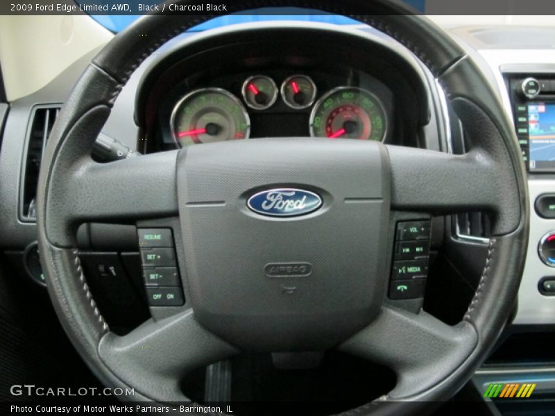 Black / Charcoal Black 2009 Ford Edge Limited AWD