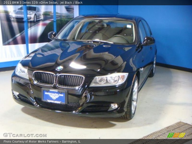 Jet Black / Black 2011 BMW 3 Series 328i xDrive Sedan