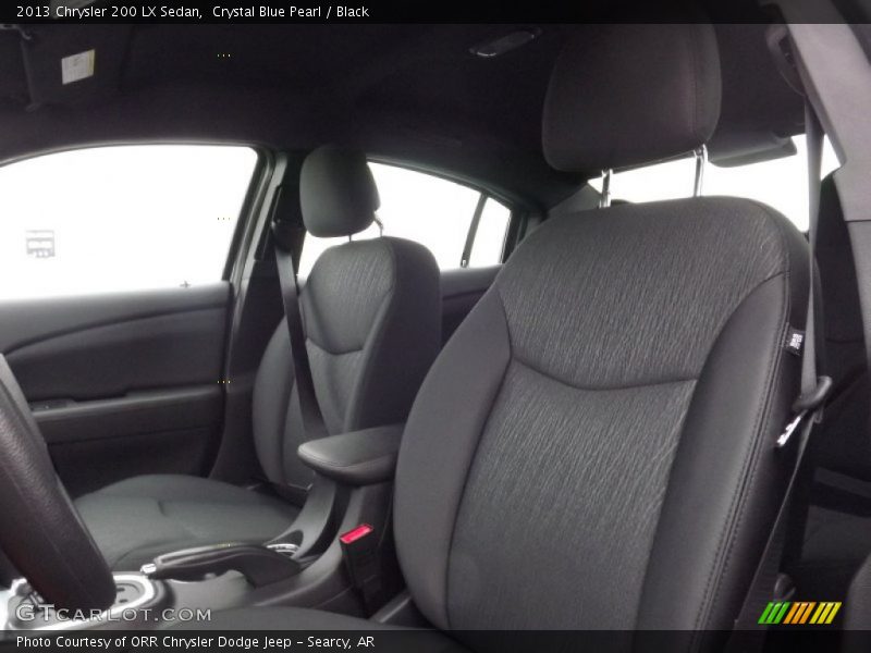 Crystal Blue Pearl / Black 2013 Chrysler 200 LX Sedan