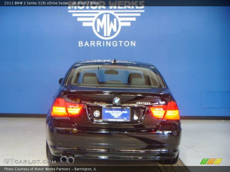 Jet Black / Black 2011 BMW 3 Series 328i xDrive Sedan