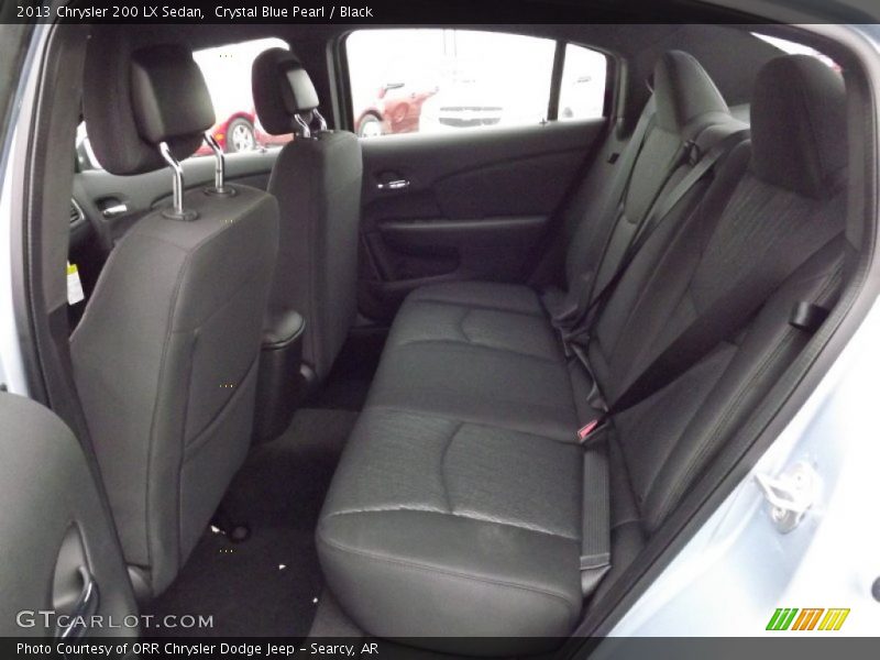 Rear Seat of 2013 200 LX Sedan