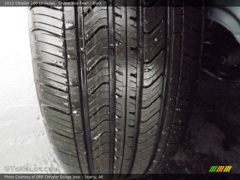 Crystal Blue Pearl / Black 2013 Chrysler 200 LX Sedan