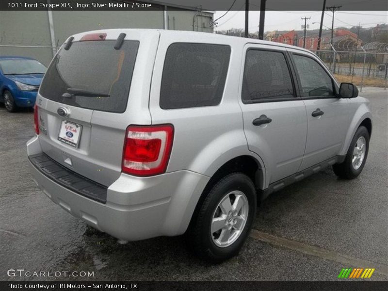 Ingot Silver Metallic / Stone 2011 Ford Escape XLS