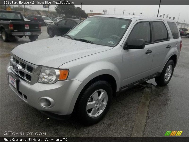 Ingot Silver Metallic / Stone 2011 Ford Escape XLS