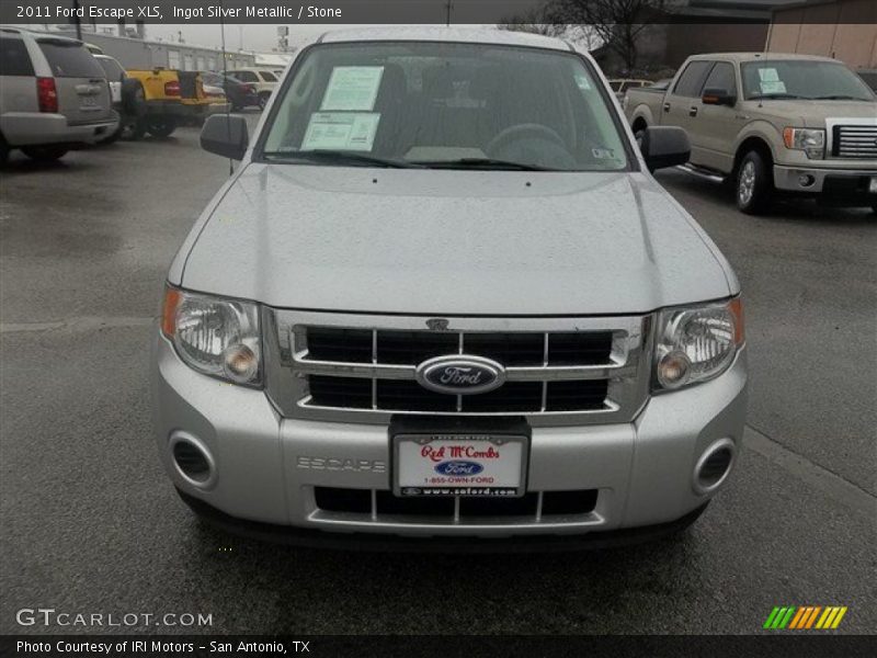 Ingot Silver Metallic / Stone 2011 Ford Escape XLS