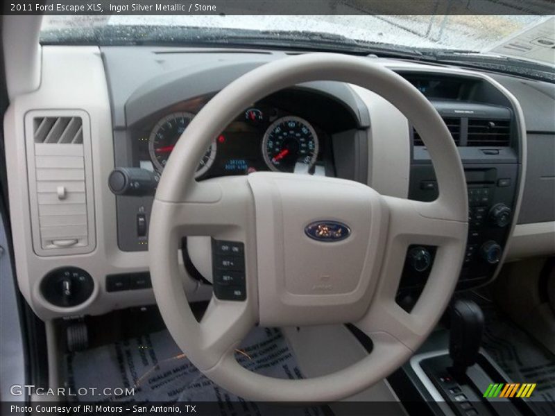 Ingot Silver Metallic / Stone 2011 Ford Escape XLS