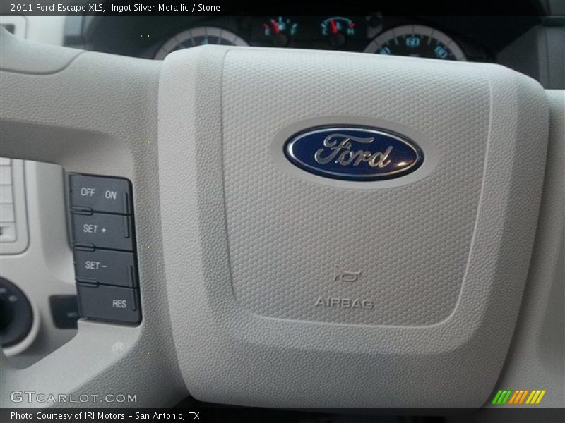 Ingot Silver Metallic / Stone 2011 Ford Escape XLS