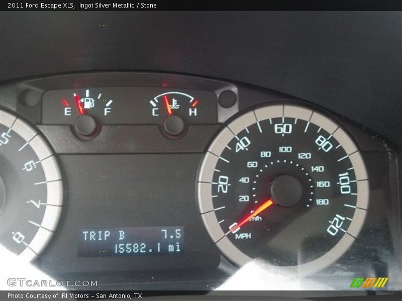 Ingot Silver Metallic / Stone 2011 Ford Escape XLS