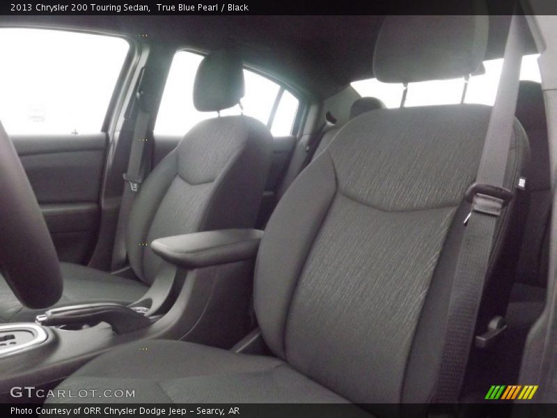 True Blue Pearl / Black 2013 Chrysler 200 Touring Sedan