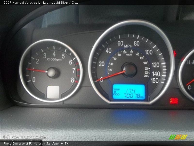 Liquid Silver / Gray 2007 Hyundai Veracruz Limited