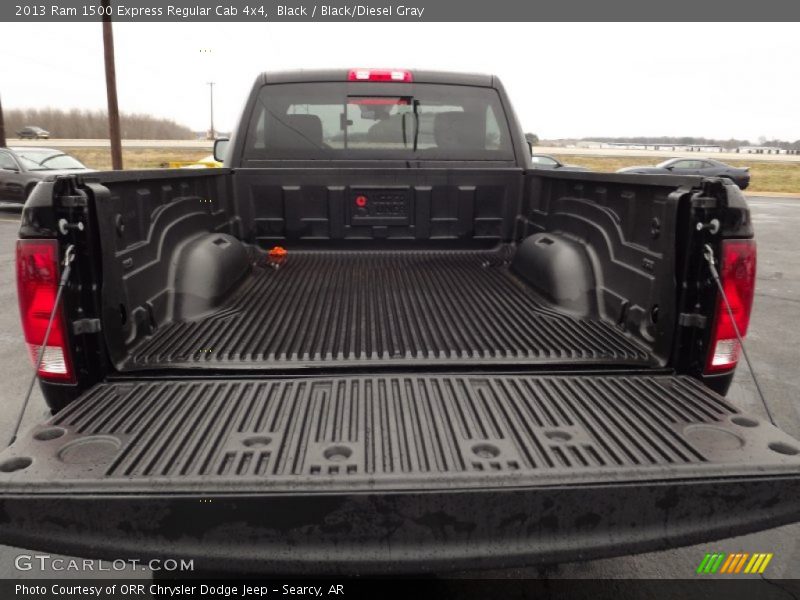 Black / Black/Diesel Gray 2013 Ram 1500 Express Regular Cab 4x4