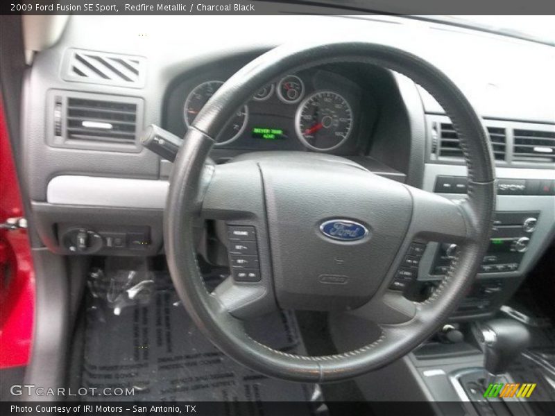 Redfire Metallic / Charcoal Black 2009 Ford Fusion SE Sport