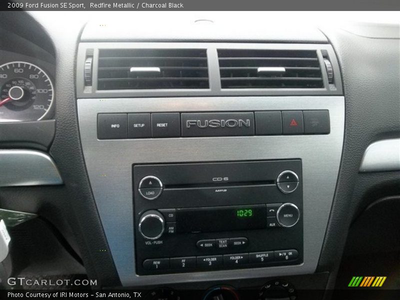 Redfire Metallic / Charcoal Black 2009 Ford Fusion SE Sport